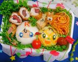 ジャムおじさんとバタコさん弁当作り方29写真