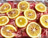 簡単おもてなし夕飯☆牛こまのレモン塩炒め作り方3写真