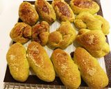 緑のお野菜たっぷりパン作り方13写真