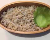 ポークステーキ丼弁当作り方1写真
