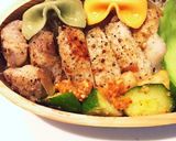 ポークステーキ丼弁当作り方4写真