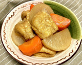 定番＊油揚げと大根の煮物(たいたん)作り方9写真