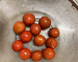 長芋とミニトマトのワサビ和え作り方1写真