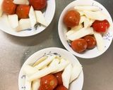 長芋とミニトマトのワサビ和え作り方7写真
