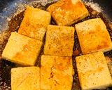 ねぎたっぷりなガリバタ豆腐ステーキ作り方8写真