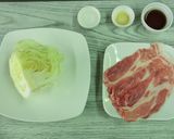 【主菜・副菜】キャベツと豚肉のレンジ蒸し作り方1写真