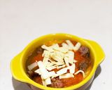 残り物リメイク♡ハンバーグカレーグラタン作り方5写真