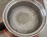 淡雪桜羊羹！三層の創作和菓子♪作り方9写真