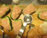 失敗しないピーマンの肉詰(◍＞◡＜◍)♡作り方8写真