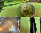 茄子と油揚げのお味噌汁作り方1写真