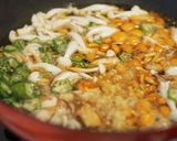 ハンバーグに♪きのことオクラのあんかけ作り方2写真