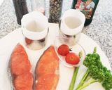 鮭のお洒落なセルクル焼き作り方1写真