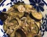 豚バラの麻婆茄子作り方6写真