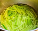 大っきいきゅうりのあんかけ作り方4写真