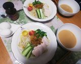 バースデー主人ランチ旨辛つけ麺2way作り方6写真