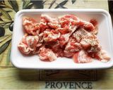 男飯☆レンジで簡単『ヘルシー回鍋肉丼』作り方1写真