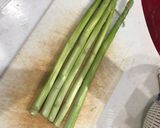 母直伝！アスパラガスのチーズ焼き作り方1写真