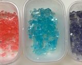涼しげな夏菓子♪紫陽花*水ようかん*饅頭作り方4写真