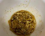 キムチと青じそ納豆の冷やし油そば作り方2写真