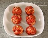 豚こまボールのカレー唐揚げ風作り方3写真