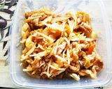 男飯☆レンジで簡単『ヘルシー回鍋肉丼』作り方3写真