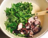 大葉たっぷりもちもちチヂミ作り方5写真