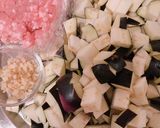 フライパンだけで簡単！ナスのアジアン丼作り方1写真