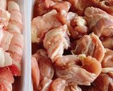 鳥の唐揚げ(^^)作り方1写真
