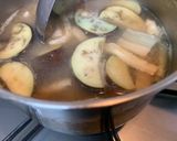 茄子と油揚げのお味噌汁作り方4写真