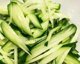 長ひじきのチーズ、レモンバルサミコサラダ作り方3写真