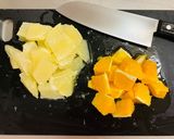 私のごちそうサラダ☆デリ風＊柑橘ナッツ作り方4写真