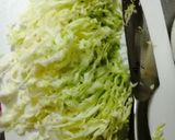たっぷりキャベツのふわふわお好み焼き作り方3写真