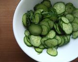 きゅうりと竹輪の酢の物♪作り方1写真