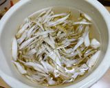 ベーコンとごぼうの胡麻風味サラダ作り方1写真