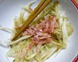 ベーコンとごぼうの胡麻風味サラダ作り方3写真