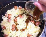 しっとりふわふわのカレーチャーハン♪作り方3写真