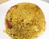 しっとりふわふわのカレーチャーハン♪作り方5写真