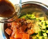 子供も大好き!調理簡単!サーモンのポケ丼作り方5写真
