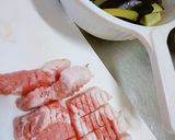 豚ロースと茄子の甘酢にんにく作り方1写真