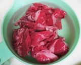 青瓜と牛肉のすいとん☆スジェビ☆韓国風作り方3写真