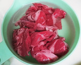 青瓜と牛肉のすいとん☆スジェビ☆韓国風作り方3写真