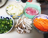 青瓜と牛肉のすいとん☆スジェビ☆韓国風作り方4写真