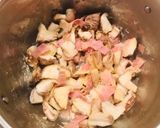椎茸たっぷりクリームスープ・きのこスープ作り方2写真