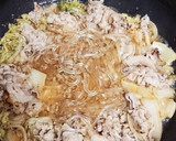 牛肉と白菜と葛きりのすき焼き風作り方4写真