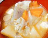 ゴロゴロ具沢山のほっこり豚汁♪作り方7写真