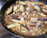 ヴィーガン☆ナスとレンズ豆の肉味噌風炒め作り方5写真