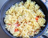 辛ラーメン でチーズそばめし作り方4写真