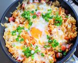 辛ラーメン でチーズそばめし作り方13写真