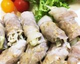 認知予防に簡単レンチン肉巻き作り方5写真