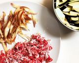 薬味を味わう♪豚なす冷しうどん作り方1写真